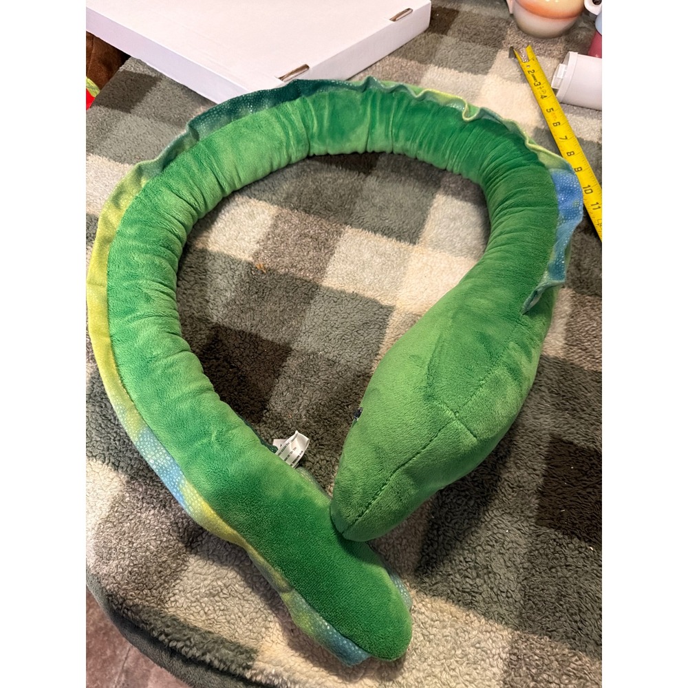 Aurora World Destination Nation Green Moray Eel Plush Stuffed Animal 27 Inch